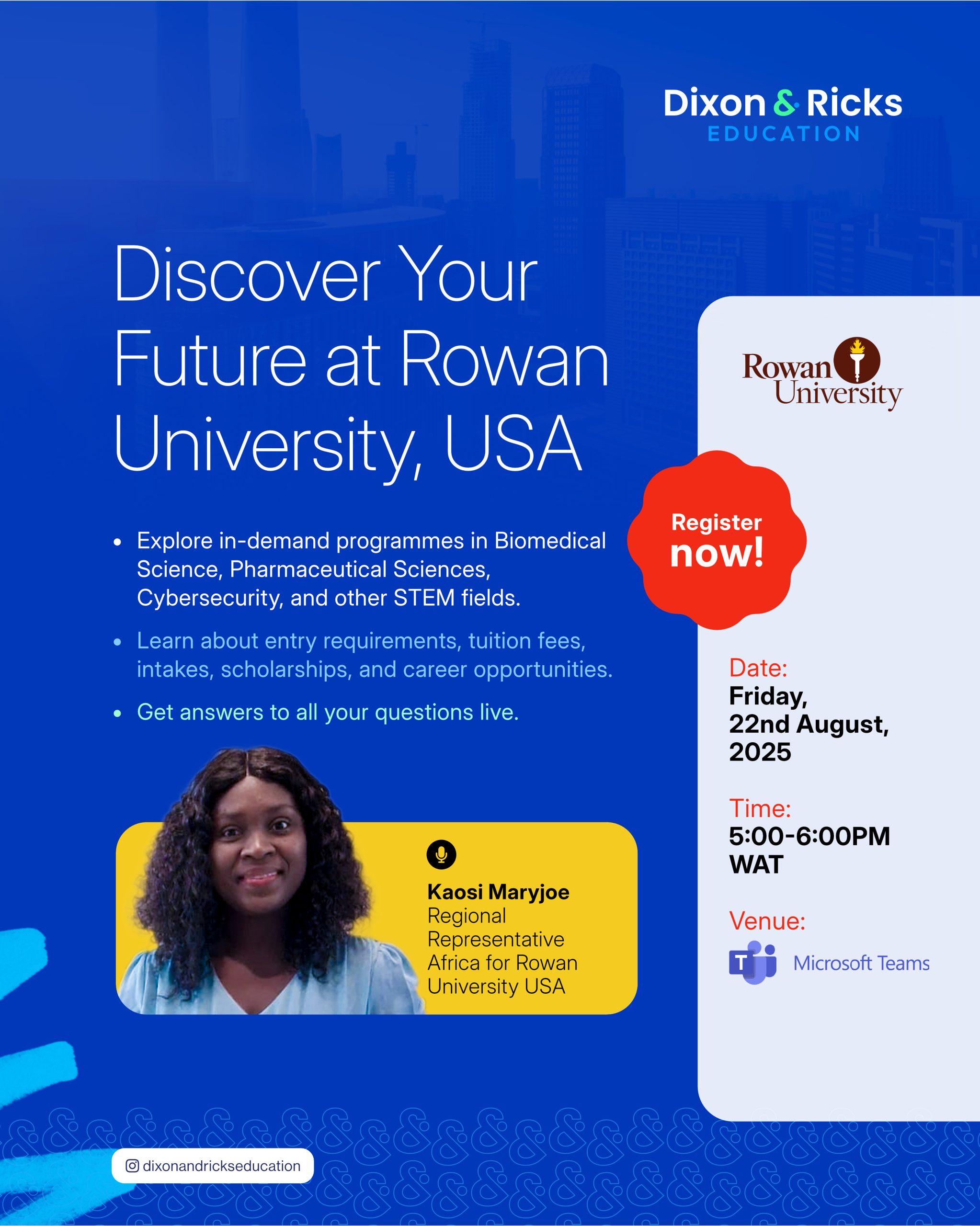 Explore In-demand STEM Programme